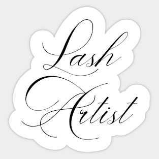 Lash Artist Sticker